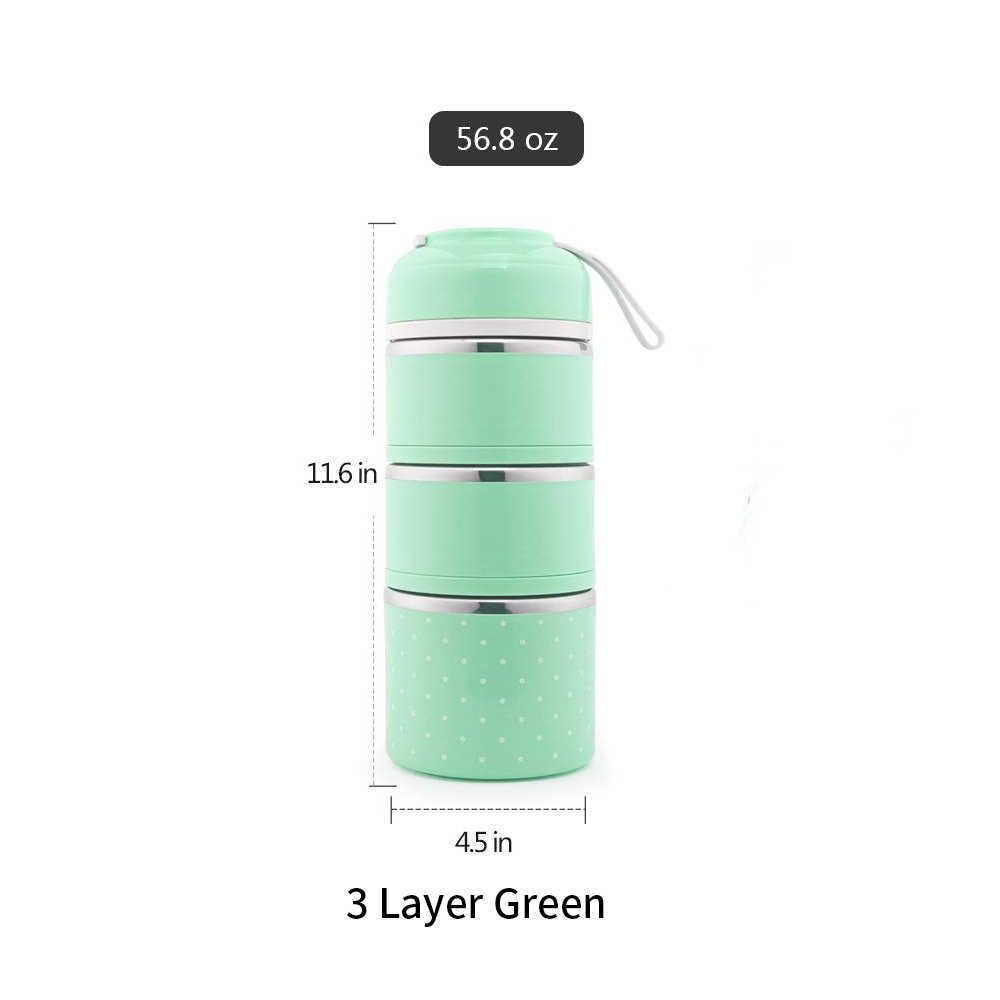 Green 3 Layer No Bag