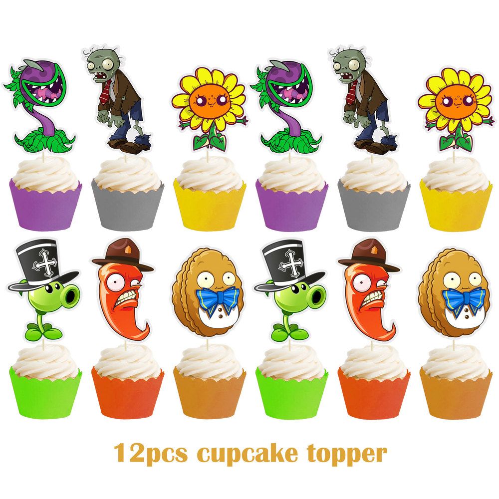 Acheter Pas Cher Plantes Vs Zombies Gateau Topper Joyeux Anniversaire Decoration De Fete Pour Enfants De Fete Danniversaire Fournitures Cupcake Topper Du 3 6 Fr Dhgate Acheter Pas Cher Plantes Vs Zombies Gateau Topper Joyeux Anniversaire Decoration De Fete Pour Enfants De Fete Danniversaire Fournitures Cupcake Topper Du 3 6 Fr Dhgate