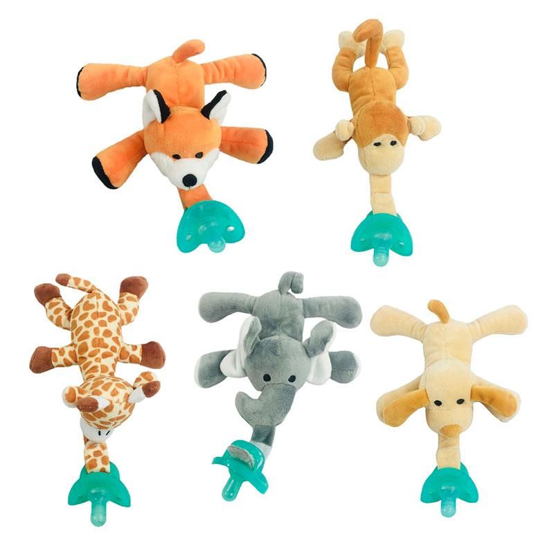 Pacifiers# Born Baby Food Pacifier Clips Soother Holder Nipple Feeder Silicone With Removable Hanging Animal Plush Toys Pacifiers# Born Baby Food Pacifier Clips Soother Holder Nipple Feeder Silicone With Removable Hanging Animal Plush Toys