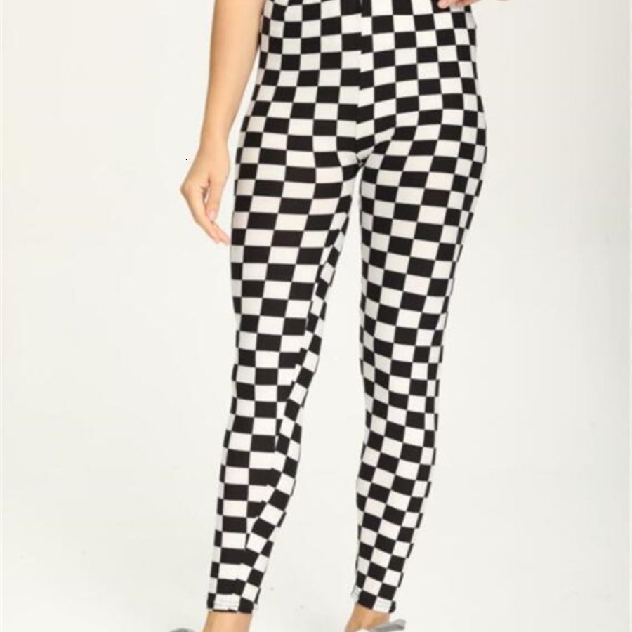 Acquistare Nuovi Pantaloni Da Yoga A Quadretti In Bianco E Nero A Scacchi  In Bianco E Nero Economico | Consegna Veloce E Qualità | DHgate Italy