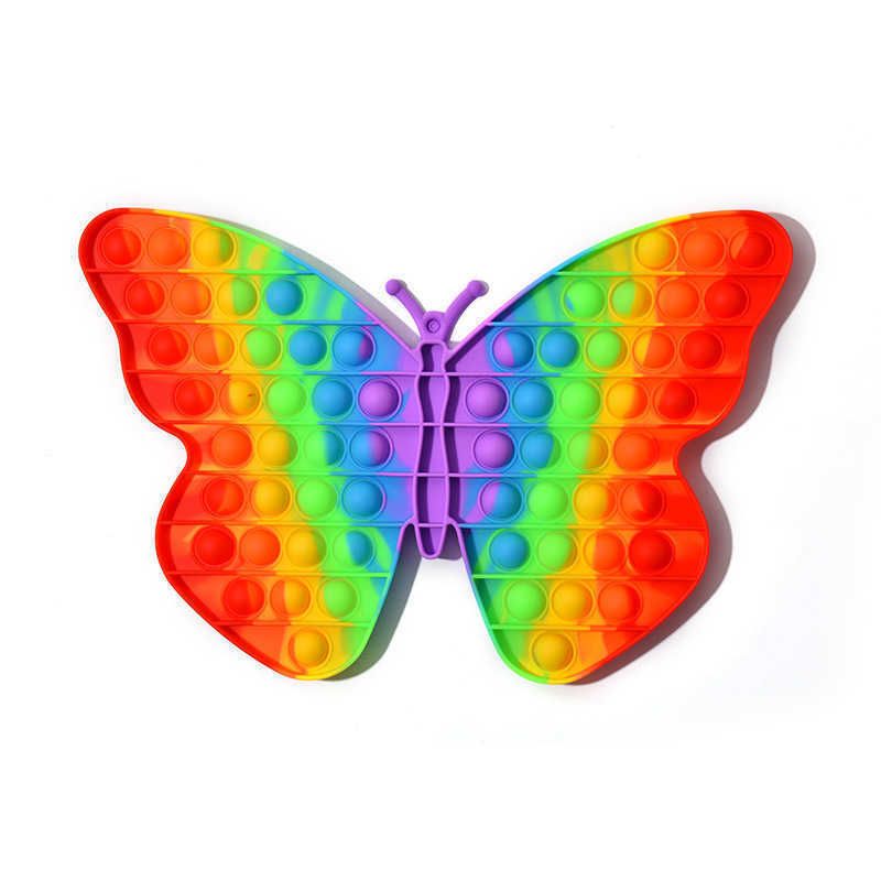 Regenbogen-Schmetterling, 29,5 * 21 cm