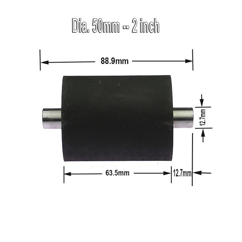 OD 2&quot; Rubber Roller