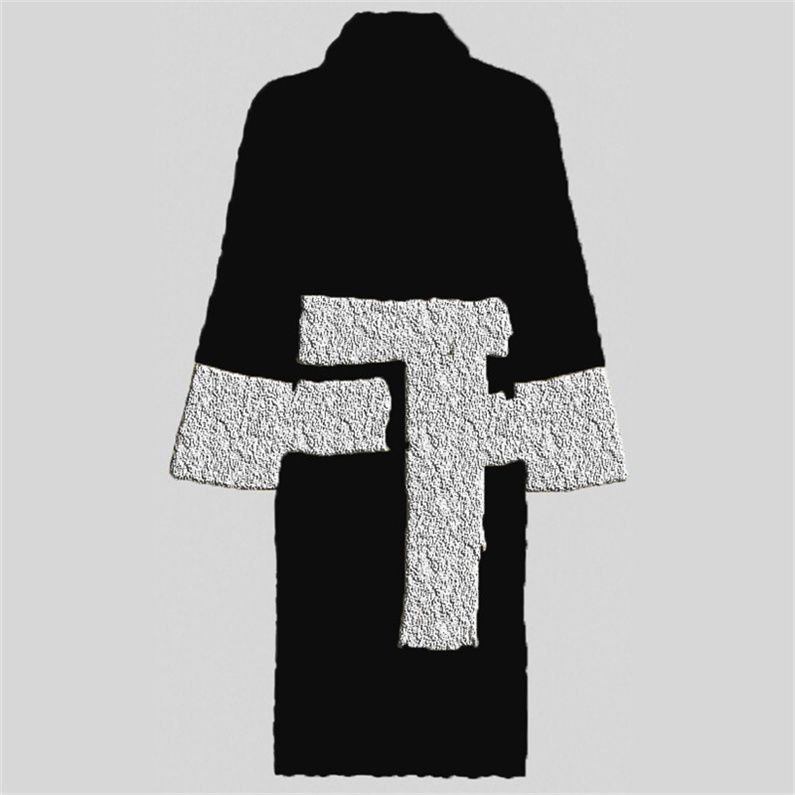 Black/ 1 robe