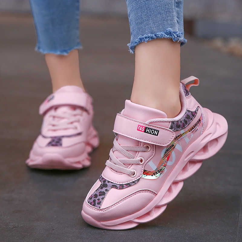 Scarpe Bambina In Pelle Con Suola Morbida Antiscivolo, Adatte Per 4-12 Anni - 2