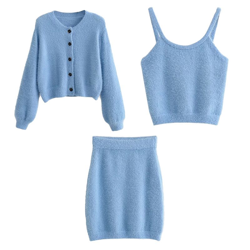 Three Pcs Set-blue