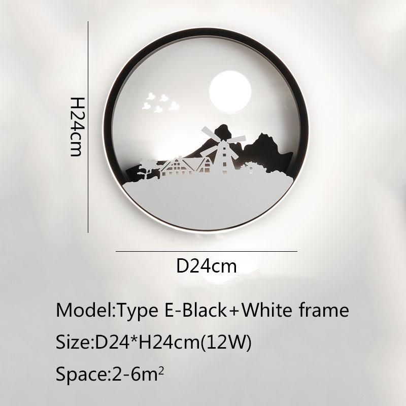 Type de cadre noir E Chine D24XH24CM Cool