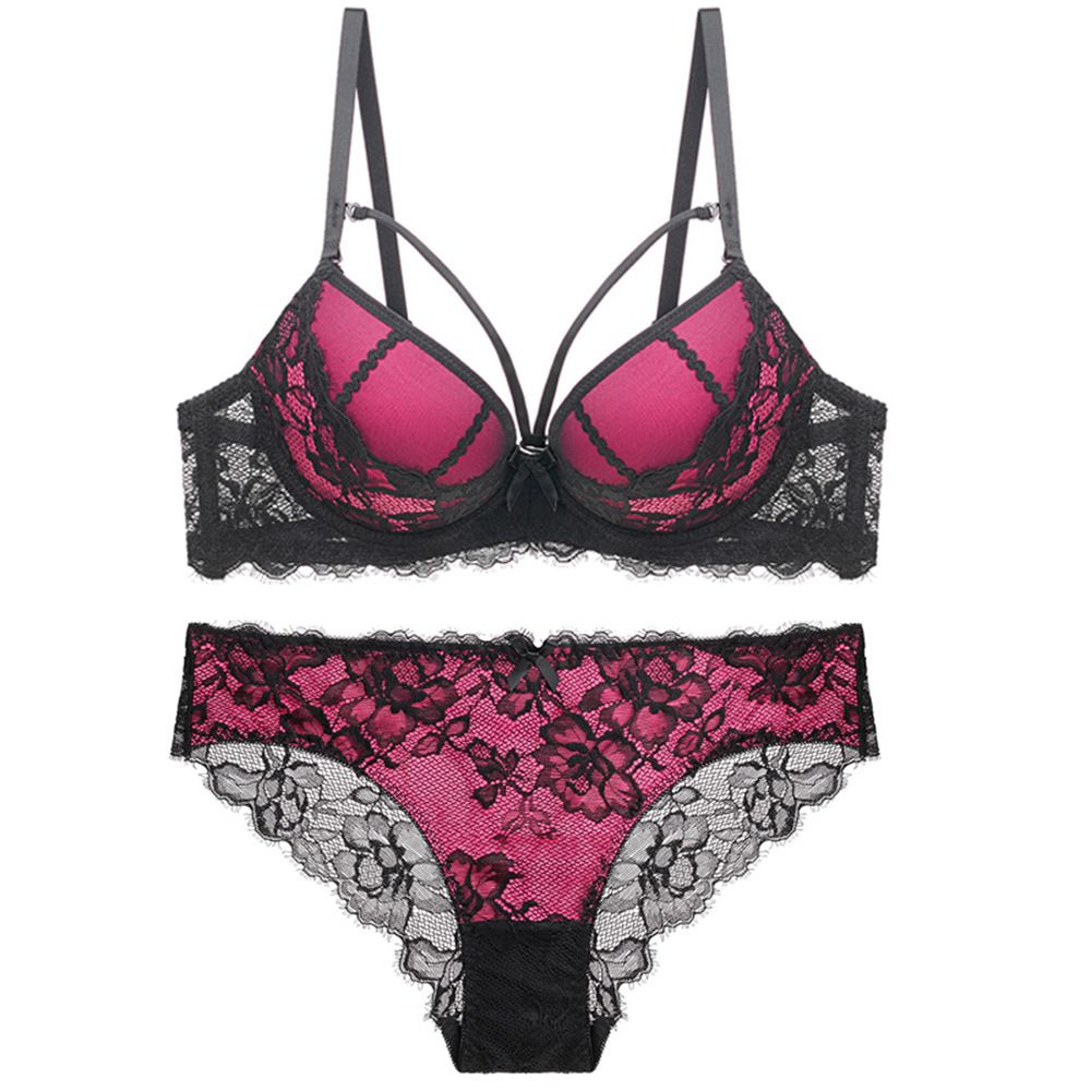 Lingerie rouge rose