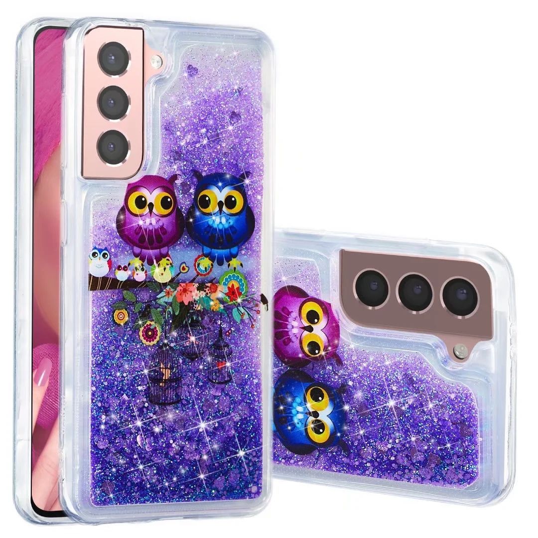 For Samsung Galaxy S22 Ultra Glitter Diamond Butterfly Case Cute Bling Cover