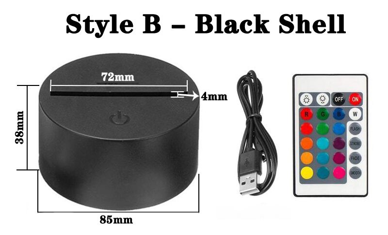 Style B-Black Shell