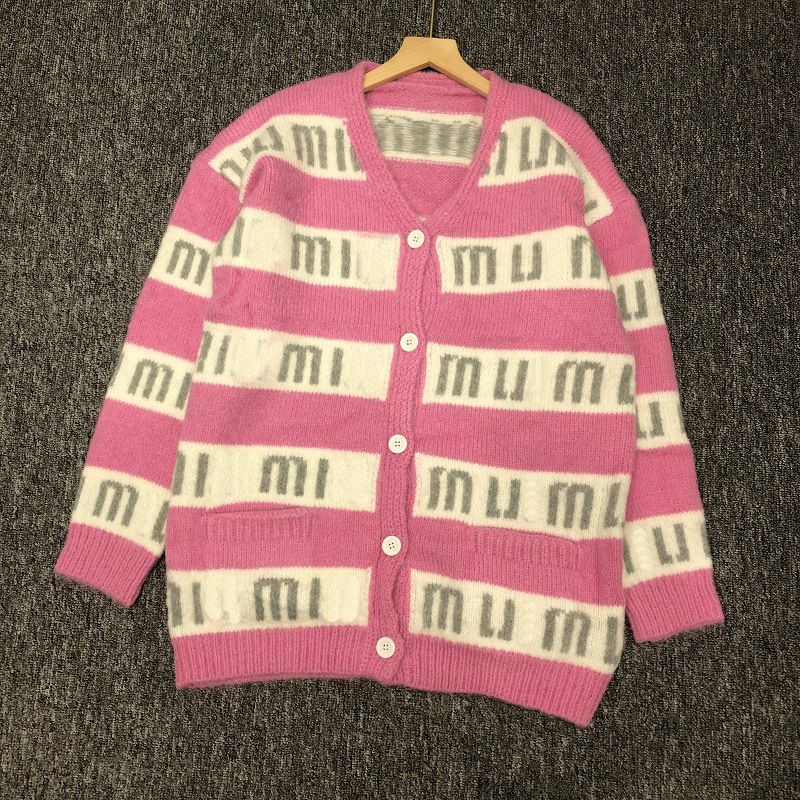 pink cardigan