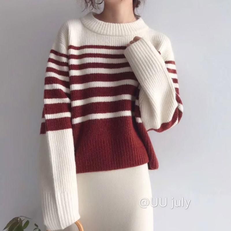 zara top with contrast sweater