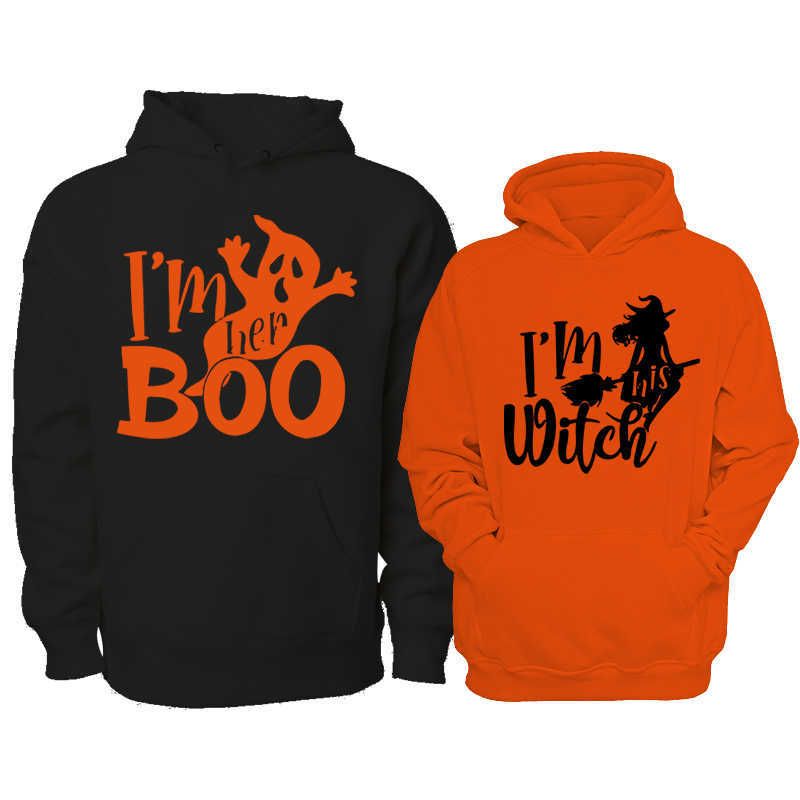 Compra Lover Sudaderas Con Capucha Impresión Soy Boo Bruja Pareja Sudadera  Más Tamaño Tamaño Capucha Ropa Mujeres Hombres Halloween Fleece Barato |  Entrega Rápida Y Calidad | Es.Dhgate