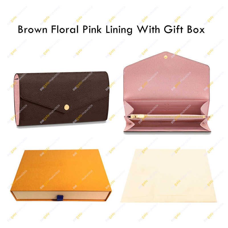 braune Blume rosa innen mit Box