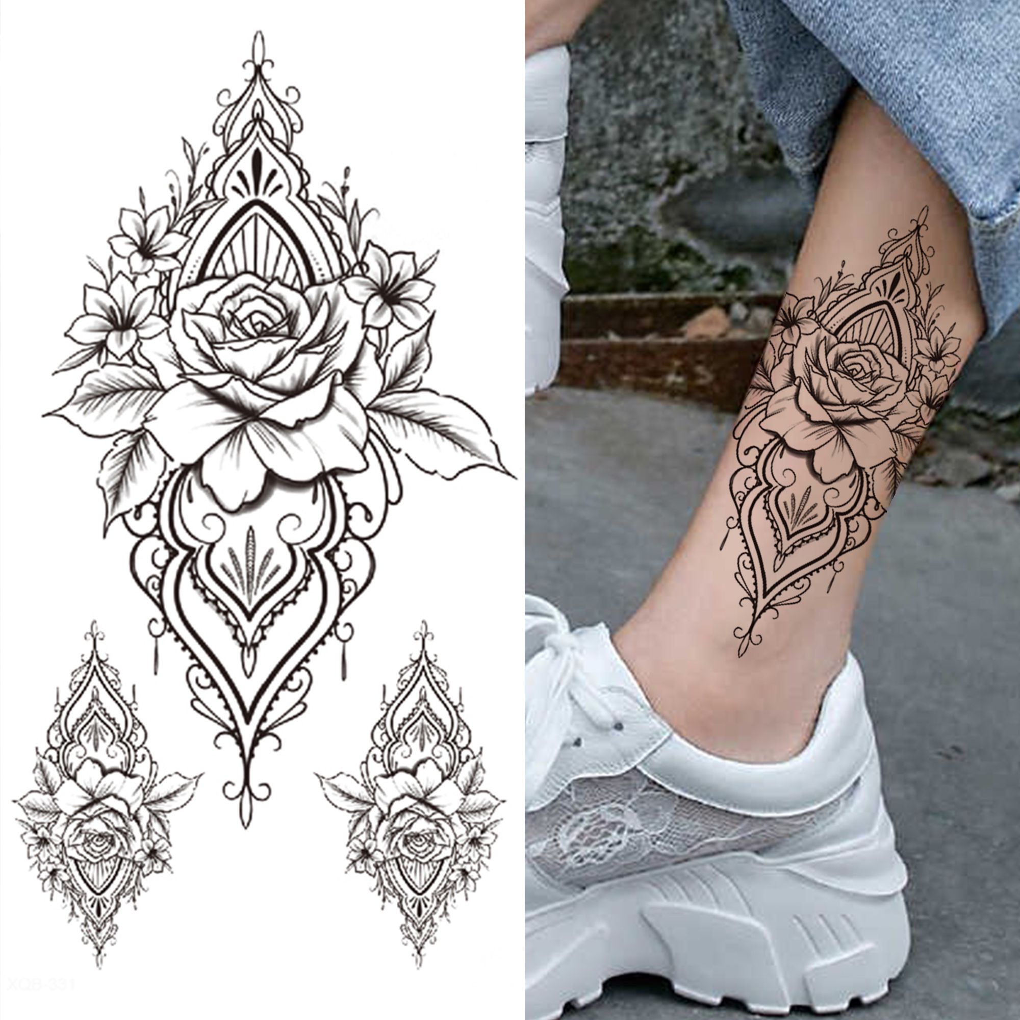 Waterproof Temporary Tattoos Sticker tattoo Stickers For Men Women arm Tribal Lion Wolf Adult Compass Fake Waterproof Temporary Tattoos Sticker tattoo Stickers For Men Women arm Tribal Lion Wolf Adult Compass Fake