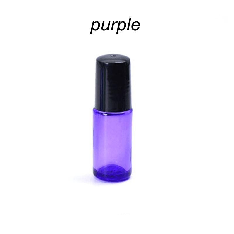 Boule d'acier inoxydable pourpre 5ml