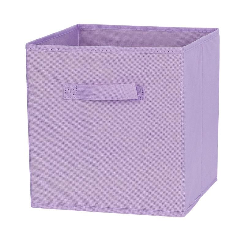 boîte de rangement violet