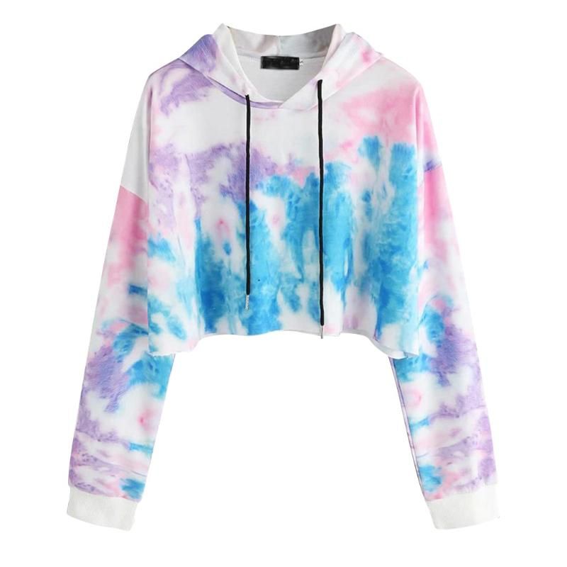 Compra Sudaderas Con Capucha Para Mujer Sudaderas Coloridas Thirtshirt  Hoodie Autumn Damas De Manga Larga Sudadera Top Ropa Moletom Sudadera Mujer  Barato | Entrega Rápida Y Calidad | Es.Dhgate