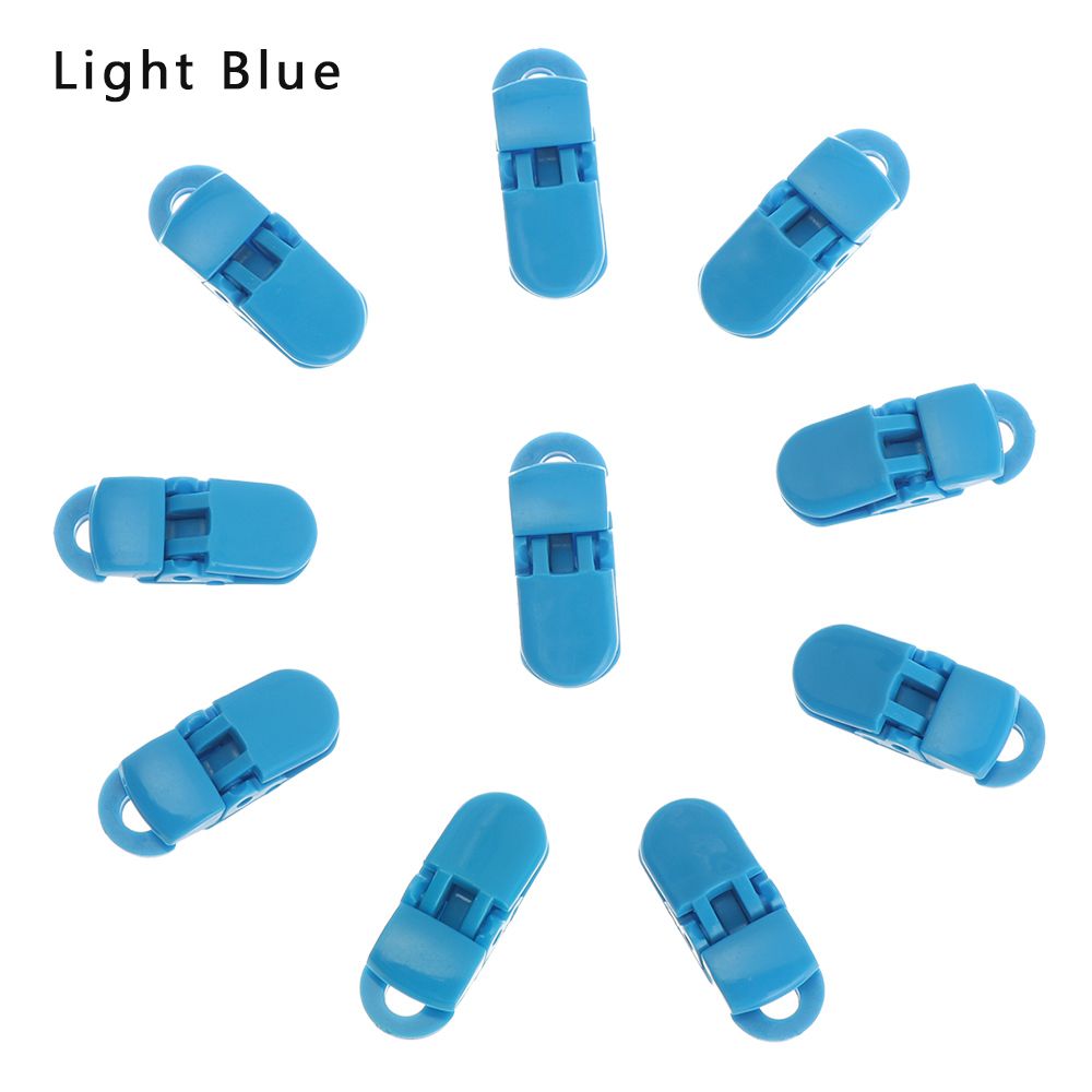 10pcs Light Blue