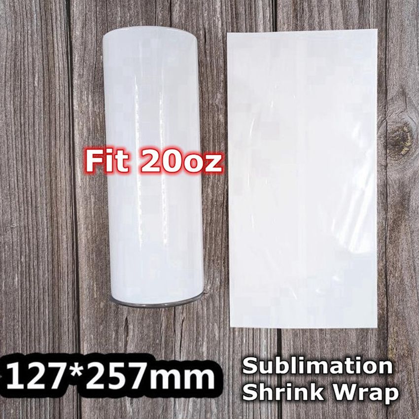 2021 Sublimation Shrink Wrap For 20oz Sublimation Skinny Cup Heat