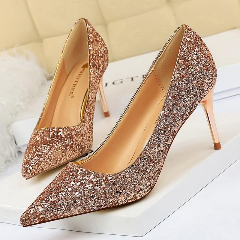 Champagne 7cm Heels