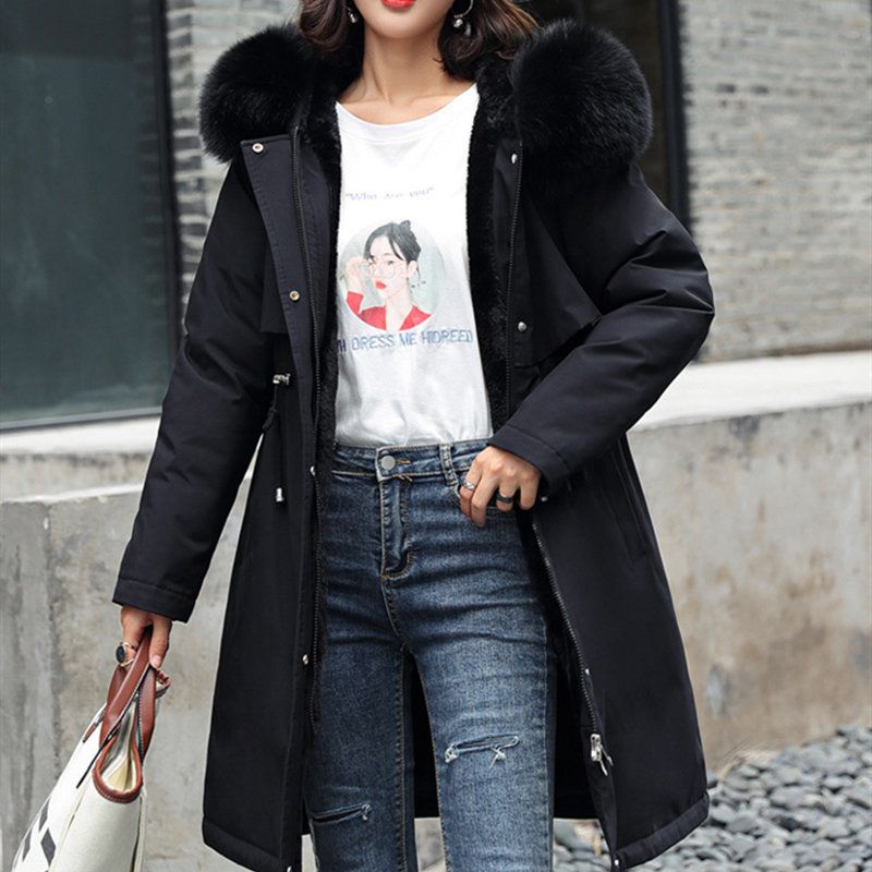 Compra Abrigo Para Mujer Invierno Poliéster Mujer Abajo Chaqueta Con  Capucha Long Mouw Chaleco Rits Saco Solid Slim Fat Vogue Casual Donsjack  Barato | Entrega Rápida Y Calidad | Es.Dhgate