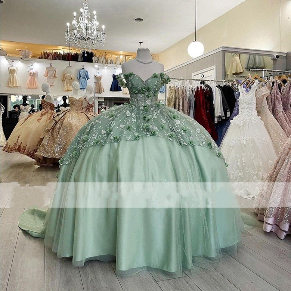 Vestidos de quinceanera verdes de Sage Charro 2023 Ver a trav←s de los mejores Vestidos de quinceanera verdes de Sage Charro 2023 Ver a trav←s de los mejores