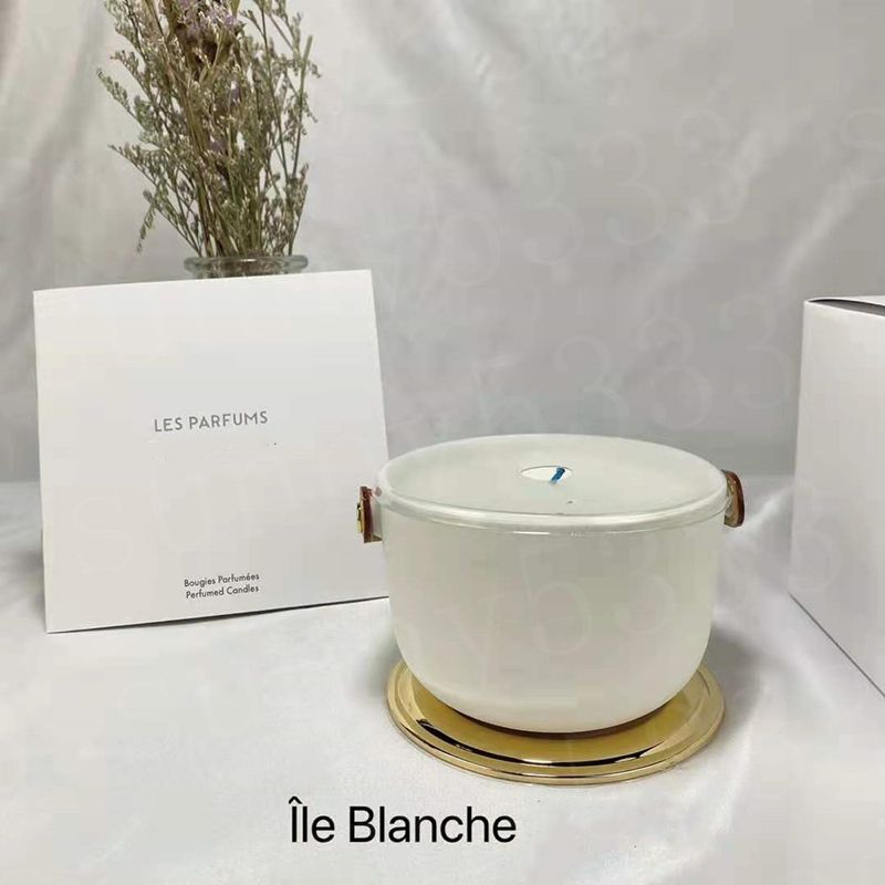 lle blanche - mèche bleue