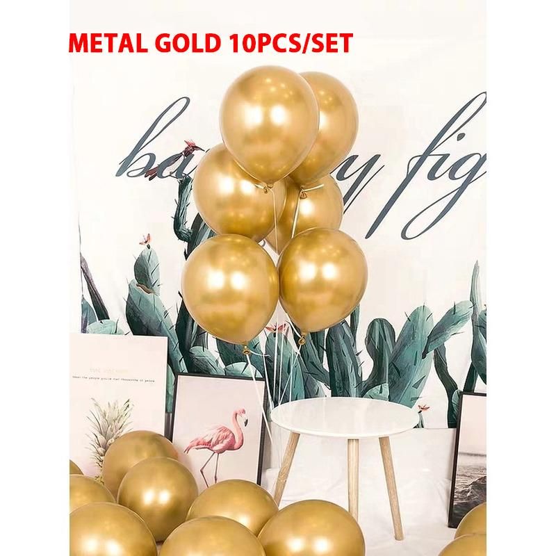 gold 10Pc 12inch