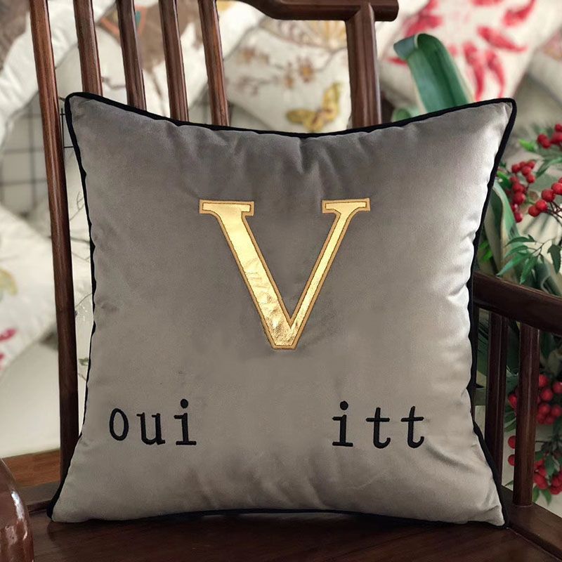 Lujos cojín moda alta calidad almohada almohada para hombre sala de estar