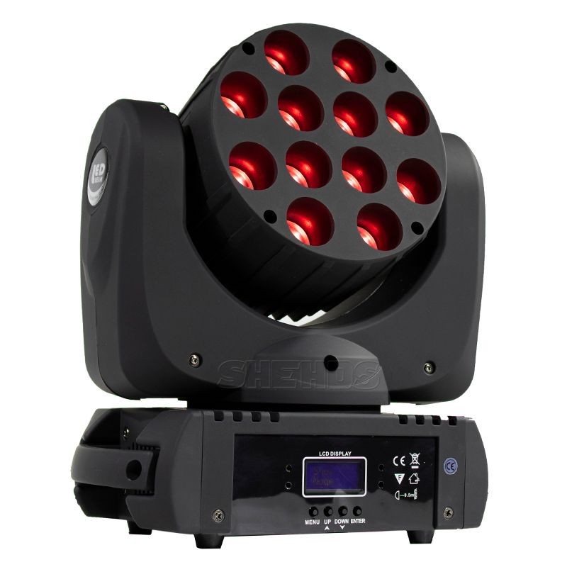 12x12W RGBW Moving Head