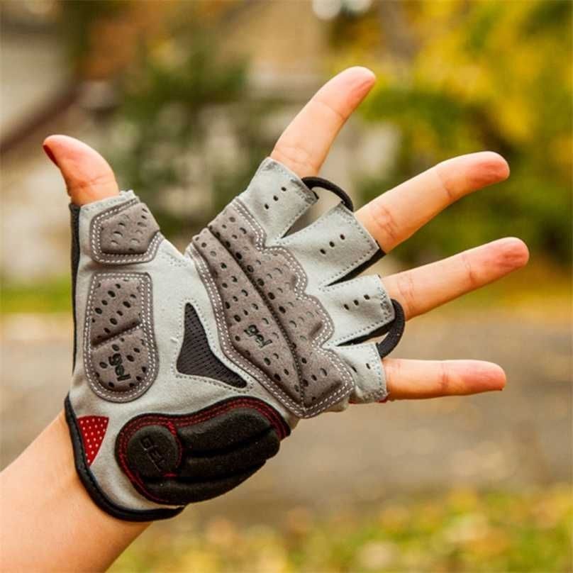 GUB Endurance Cycling Gloves Fingerless Bike Gloves Silicone Half