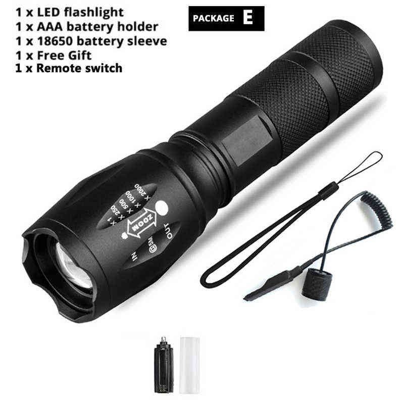 Pacote E-T6-4000 Lumens