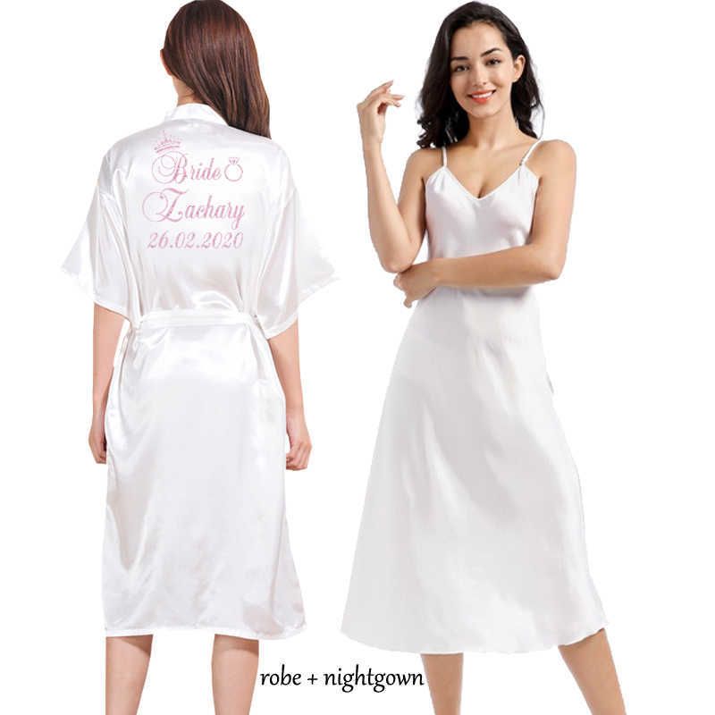 White Robe Gown