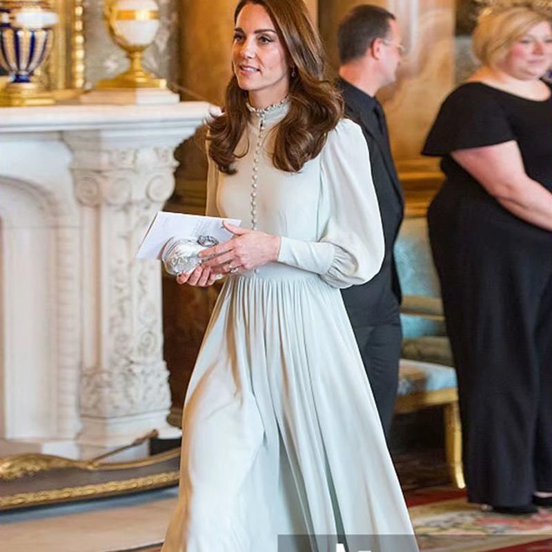 Kate Middleton Single Breasted Long 