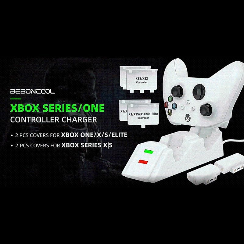 게임 컨트롤러 조이스틱 Xbox One X / S 배터리 팩 컨트롤러 충전식 시리즈 1 / X / S / Elite