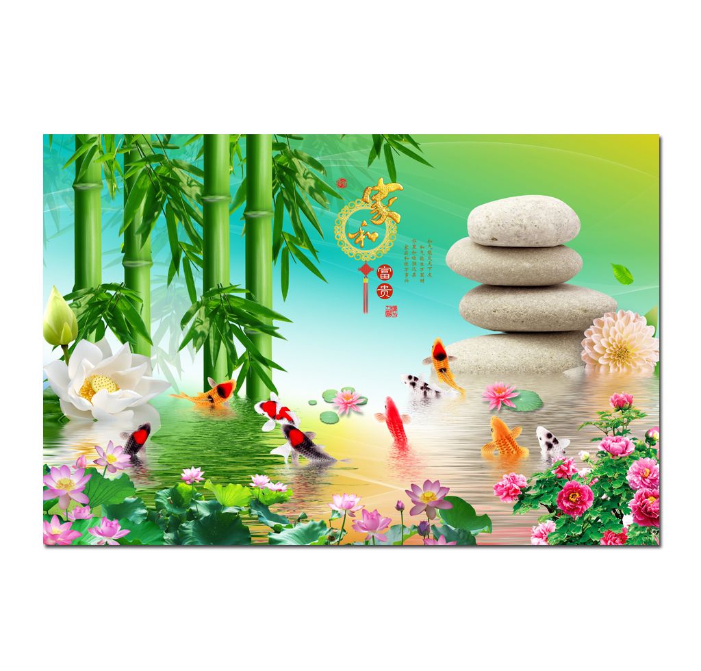 Feng Shui Flower Art Bedrooms