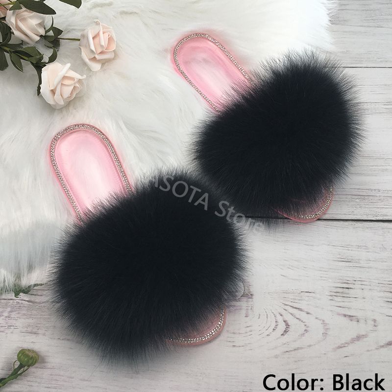 Black Slippers