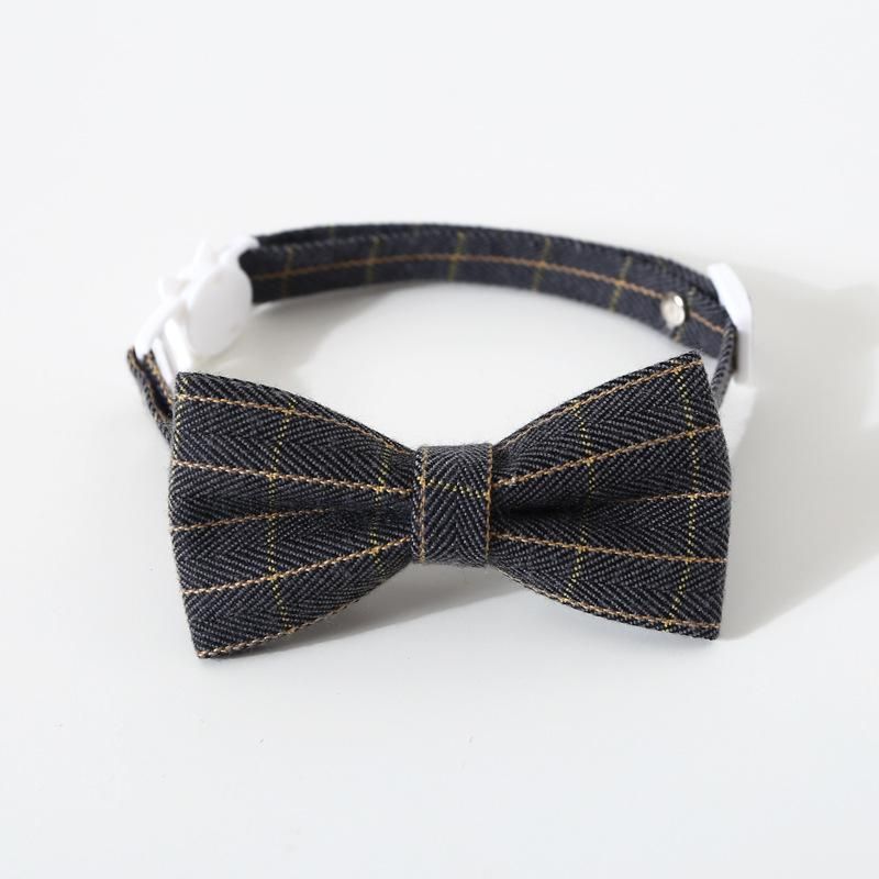 Mörkgrå Bowknot s (17-32cm)