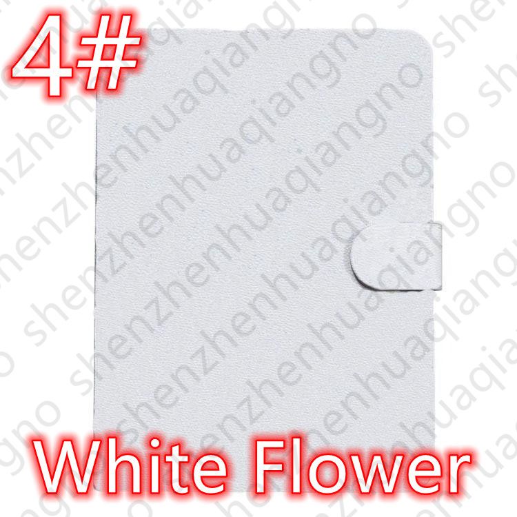 4 # fleur blanche + logo