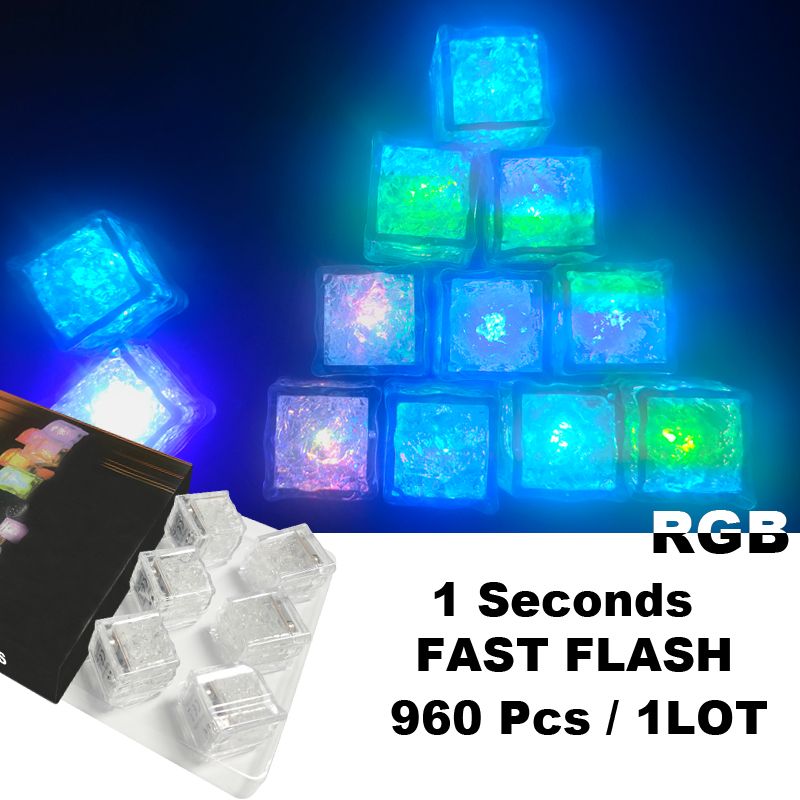 960 pcs RGB Rápido Flash 1S Alterar cor