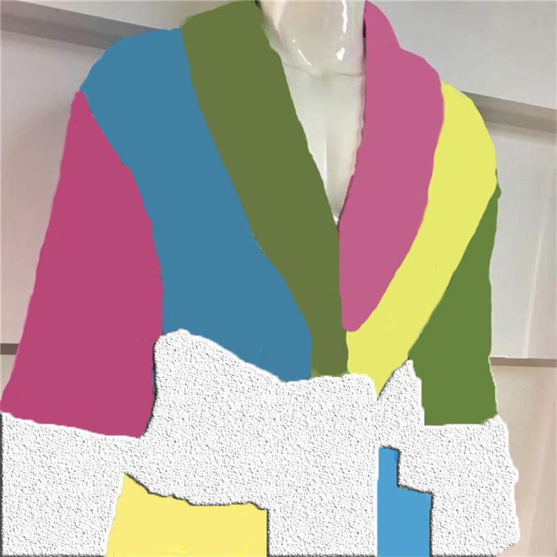 Colorido / 1 robe