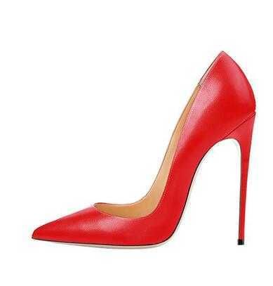 Cuir mate rouge