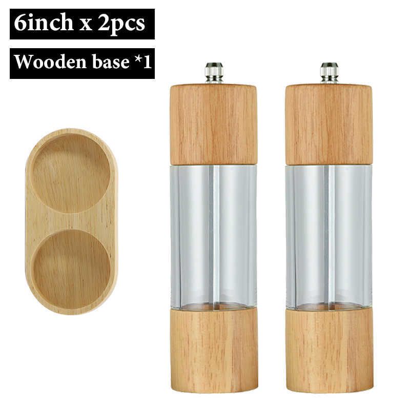 6in 2pc Wood Base