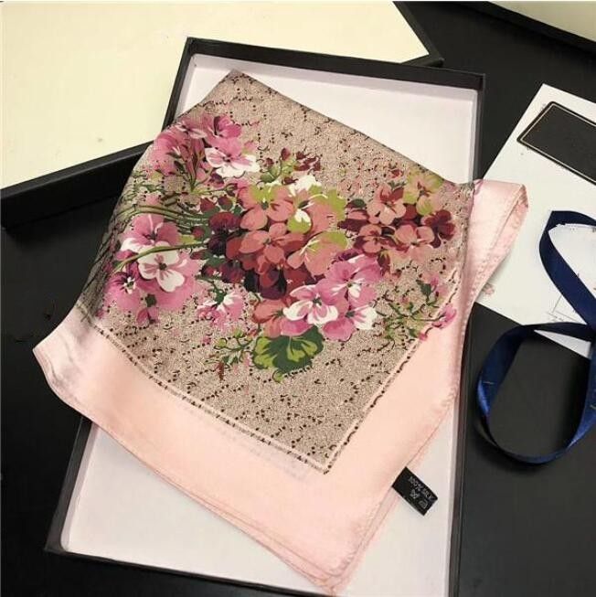 Pink ( 70*70cm silk scarf)