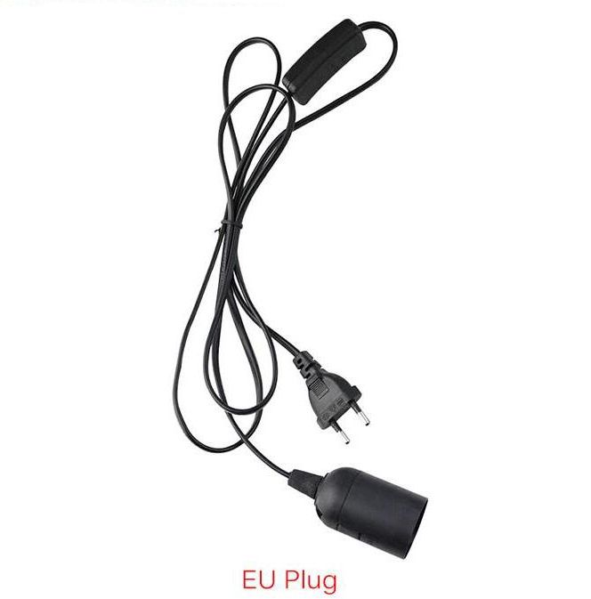 Black EU Plug