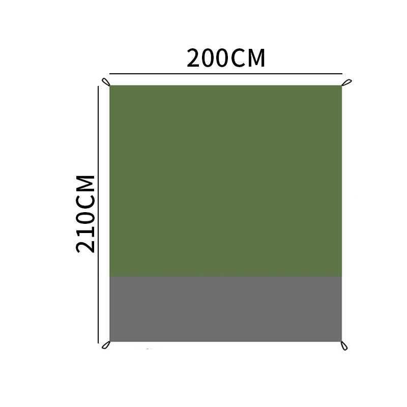 Dark Green-210cmx200cm