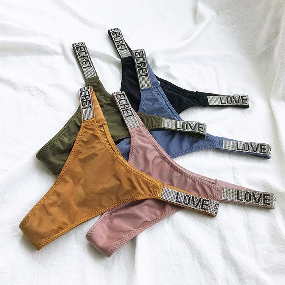 Compra Ladys Bragas Sexy Mujeres Cristal Rhinestone Underwear With Con  Carta Fitness Gym Thongs Baja Cintura Moda Moda Para Mujer Push Up Linger  Barato | Entrega Rápida Y Calidad | Es.Dhgate