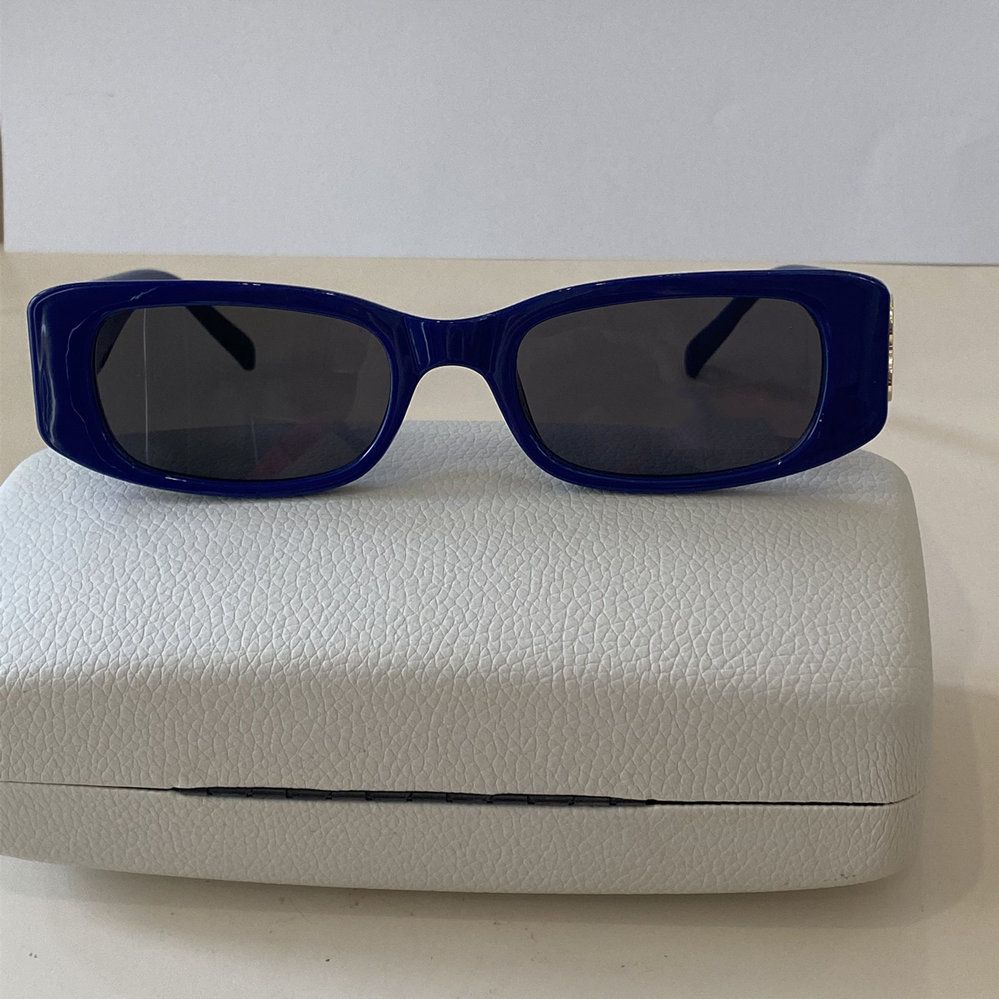 Marca verde gafas de sol cuadradas diseñadores de lujomujer Marca verde gafas de sol cuadradas diseñadores de lujomujer