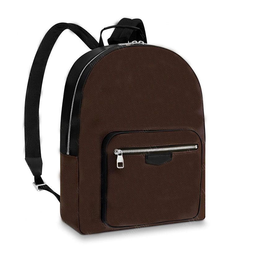 HH 2021 Mochila para bolsas Hombro Bolso Brown Flor de cuero Moda Moda Patrón