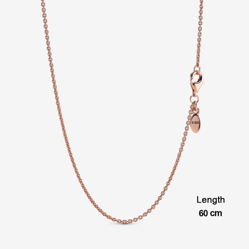 Collana in oro rosa